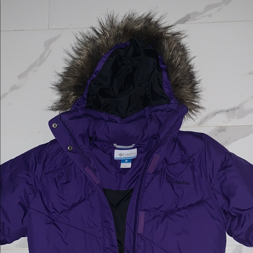 Columbia purple jacket